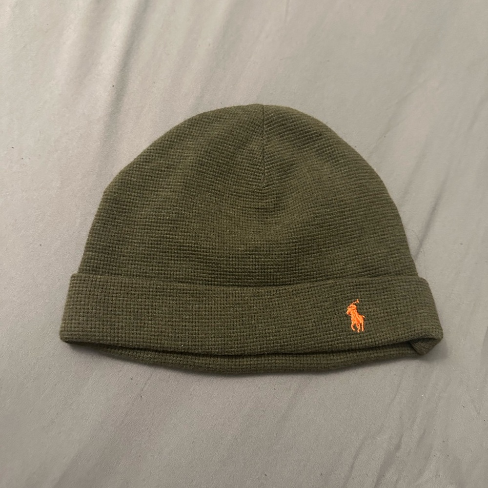 Polo Ralph Lauren green beanie